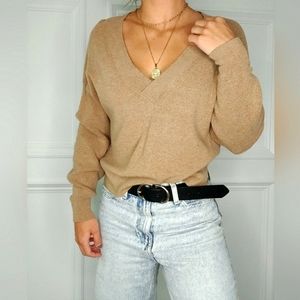 A&F Cream Beige Sweater